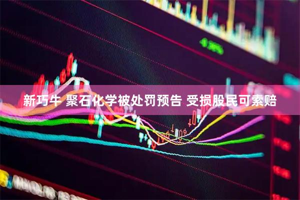 新巧牛 聚石化学被处罚预告 受损股民可索赔