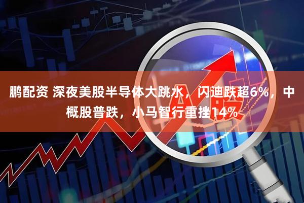 鹏配资 深夜美股半导体大跳水，闪迪跌超6%，中概股普跌，小马智行重挫14%