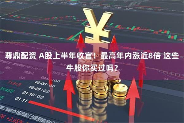 尊鼎配资 A股上半年收官！最高年内涨近8倍 这些牛股你买过吗？